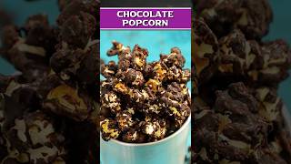 Best Chocolate Popcorn Recipe You Will Ever Eat 🍫 shorts nationalpopcornday popcorntime foodie [upl. by Ferrigno]