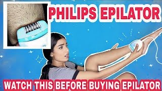 PHILIPS EPILATOR BRE245  2 in 1 epilator  demo detailed review hairremoval epilator philips [upl. by Sergias]