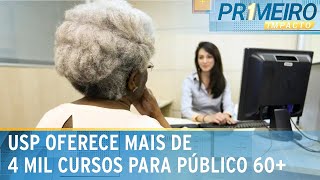 USP disponibiliza cursos para público 60  Primeiro Impacto 080224 [upl. by Andras]