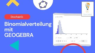 Die Binomialverteilung und ihre Eigenschaften mit GEOGEBRA [upl. by Craw]