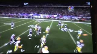 Longest Kickoff Return by an Offensive Lineman Patriots vs Greenbay [upl. by Isidora]