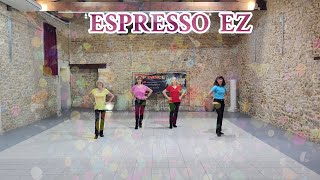 ESPRESSO EZ Line Dance DEMO amp TEACH [upl. by Nnyleuqcaj]