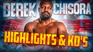 BRITISH SLUGGER Derek Chisora HIGHLIGHTS amp KNOCKOUTS  BOXING KO FIGHT HD [upl. by Vinny998]