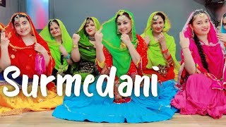 Surmedani  Teej Special Punjabi sittingchoreography Noorchahal BajredaSitta Ripanpreet teej [upl. by Adnoyek]