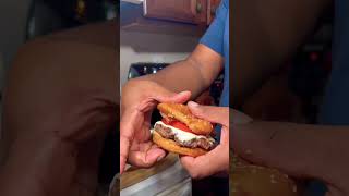 How to cook burger on griddle homemade beginner’s recipe trending cooking burger food [upl. by Daune130]