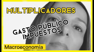 MULTIPLICADOR POLÍTICA FISCAL Macroeconomía [upl. by Roda]