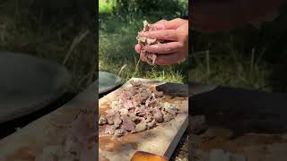 Elbasan tava yemeği  so traditional meat yummy yummyfood food [upl. by Nanni]