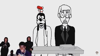 This Video Had US 🤣 GOOFY’S TRIAL ANIMATED Reaction [upl. by Alisia]