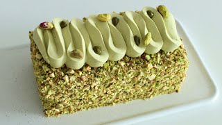 Best Pistachio Cake Recipe  최고의 피스타치오 케이크 레시피 [upl. by Nayra]