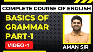 Basics of English grammarEnglish for competitive examsaman vashist free courseenglish grammar [upl. by Einnoj]