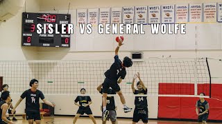 Sisler vs General Wolfe  SET 2 Sisler 25  General 10 Nov 14  Sisler [upl. by Annuahs]