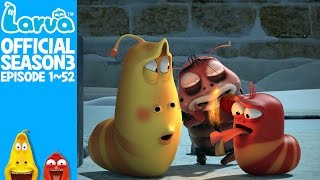 Official 90 MIN LARVA Season 3 Episode 1  52 [upl. by Ahsead407]