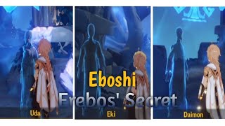 Erebos Secret  Eboshi World Quests  Genshin Impact [upl. by Arikal96]