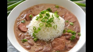 How to Cook Creamy Red Beans and Rice in a Pressure Cooker  Quick Soak Recipe [upl. by Phio]