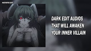 dark edit audios that awaken your inner psychopathvillain [upl. by Jeroma]