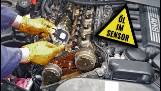 BMW Krankheit Exzenterwellensensor bei ValvetronicMotoren  Symptome und Reparatur N52 N53 [upl. by Lleder]