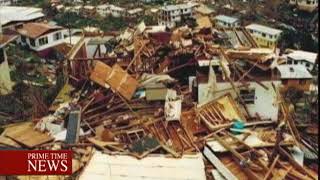 Hurricane Irma Lays Waste To Antigua And BarbudaTVJ Prime Time NewsSeptember 6 2017 [upl. by Leahcimaj]