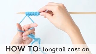 Longtail Cast On for Beginners [upl. by Risa]