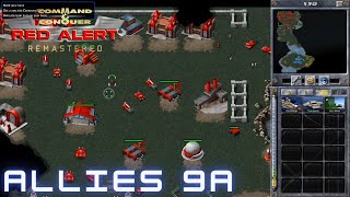 Command amp Conquer Red Alert Remastered  Allied Mission 9A  EXTRACT KOSYGIN NORTH Hard [upl. by Maia76]