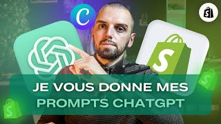 COMMENT FAIRE LE MEILLEUR BLOG SHOPIFY  avec ChatGPT [upl. by Llesram761]