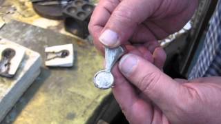 Ancient jewellery making technique using cuttlebone moulds [upl. by Krasner454]