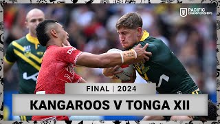 Pacific Championships 2024  Kangaroos v Tonga XIII  Full Match Replay [upl. by Raamal]