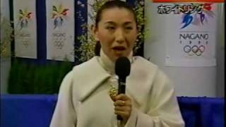 Shizuka Arakawa1998 Olympics interview [upl. by Ries598]