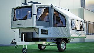 5 Innovative Campers and Travel Trailers Ranging from 14 to 21 Feet [upl. by Tezzil608]