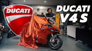 2023 DUCATI Panigale V4S Delivery 🔥  Bangalore [upl. by Maritsa]