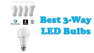 Top 5 Best 3 Way LED Bulb [upl. by Jasik]