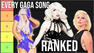 Tier Ranking Every Lady Gaga Song 2022 Edition [upl. by Attenauq320]