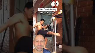 MMA Shin Conditiong  Doctor Explains shorts [upl. by Zitella]