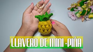 LLAVEROS TEJIDOS A CROCHET PASO A PASO 🔑 [upl. by Anaer]