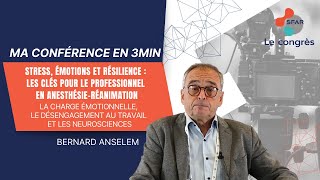 Stress émotions et résilience  les clés pour le professionnel en anesthésieréanimation  la [upl. by Ainomar313]