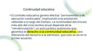 Autonomía Institucional Contratos Educativos derecho admisión y rematriculación 📚⚖️ [upl. by Boice]