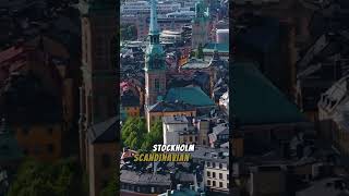 Stockholm Scandinavia’s Stunning Capital travel travelshorts [upl. by Redford]