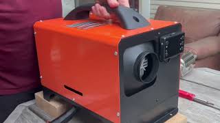 My Review Diesel Heater 12V Portable 8KW Diesel Air Heater [upl. by Ardna460]