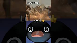 COMO MALPHITE DEVERIA SER 😱 LEAGUE OF LEGENDS shorts [upl. by Ayarahs]