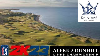 Kingsbarns Golf Links  A Modern Classic  PGA TOUR 2K23 Course Showcase [upl. by Ydnec656]