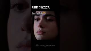 Armys in 2027 😭  they will disband at society but not from our hearts 💜💜  bts  army [upl. by Hafinah]