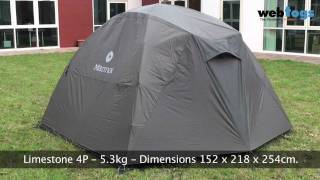 Marmot Limestone Tents  Comfort and space for family amp base camping [upl. by Auqcinahs]