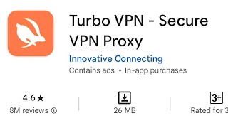 turbo vpn kaise use kare  how to use turbo vpn [upl. by Anoid]