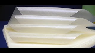 Manufacturing process of UHMWPE fiber UD fabric for body armorGPM Machine [upl. by Narej]