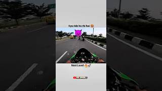 Kya ride ho rhi hai 😈😈👀🥰zx10r h2r crazyrider46 viralvideo superbike🥀z900rider 👀😱 [upl. by Critta]