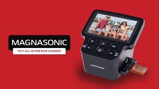 Magnasonic FS71 AllInOne Film Negative and Slide Scanner [upl. by Avery]