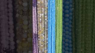 Round Faceted Beads [upl. by Eyaf]