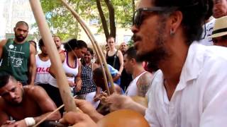 Roda de capoeira na Praça da República Fevereiro 2017 [upl. by Tnayrb]