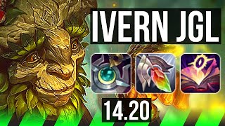 IVERN vs VOLIBEAR JGL  5016  EUNE Diamond  1420 [upl. by Egag]