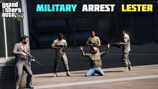 GTA 5  MILITARY COLONEL ARREST LESTER  BB GAMING [upl. by Granville]