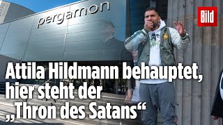 Attila Hildmann das Pergamon amp der „Thron des Satans“ An DIESE irre Verschwörungstheorie glaubt er [upl. by Omrellug]